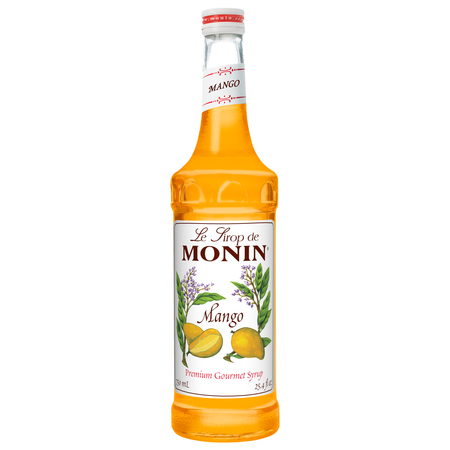 MONIN Monin Mango Syrup 750mL Bottle, PK12 M-AR032A